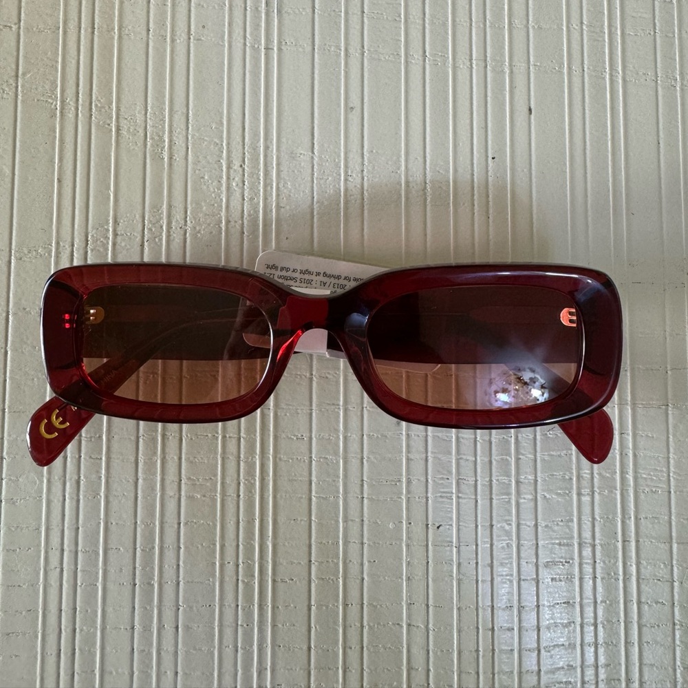 Madewell Baymont square sunglasses